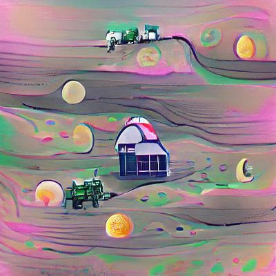 Farm on the Moon Concept