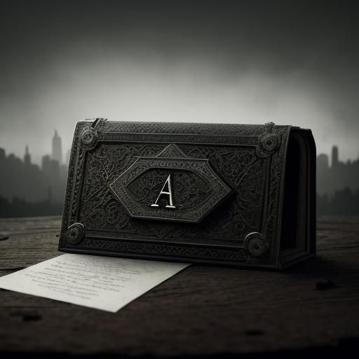 Hyperrealistic Letter A in High Definition