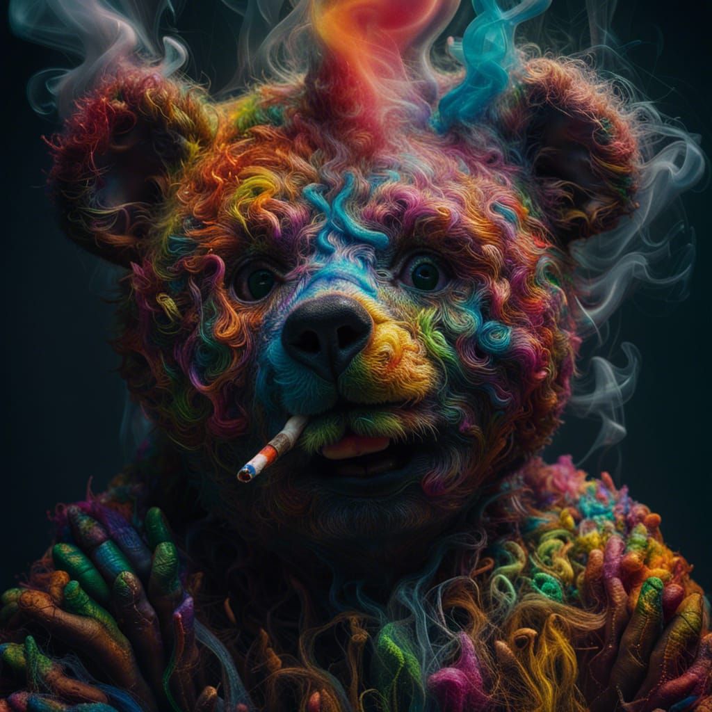 Psychedelic Living Teddy