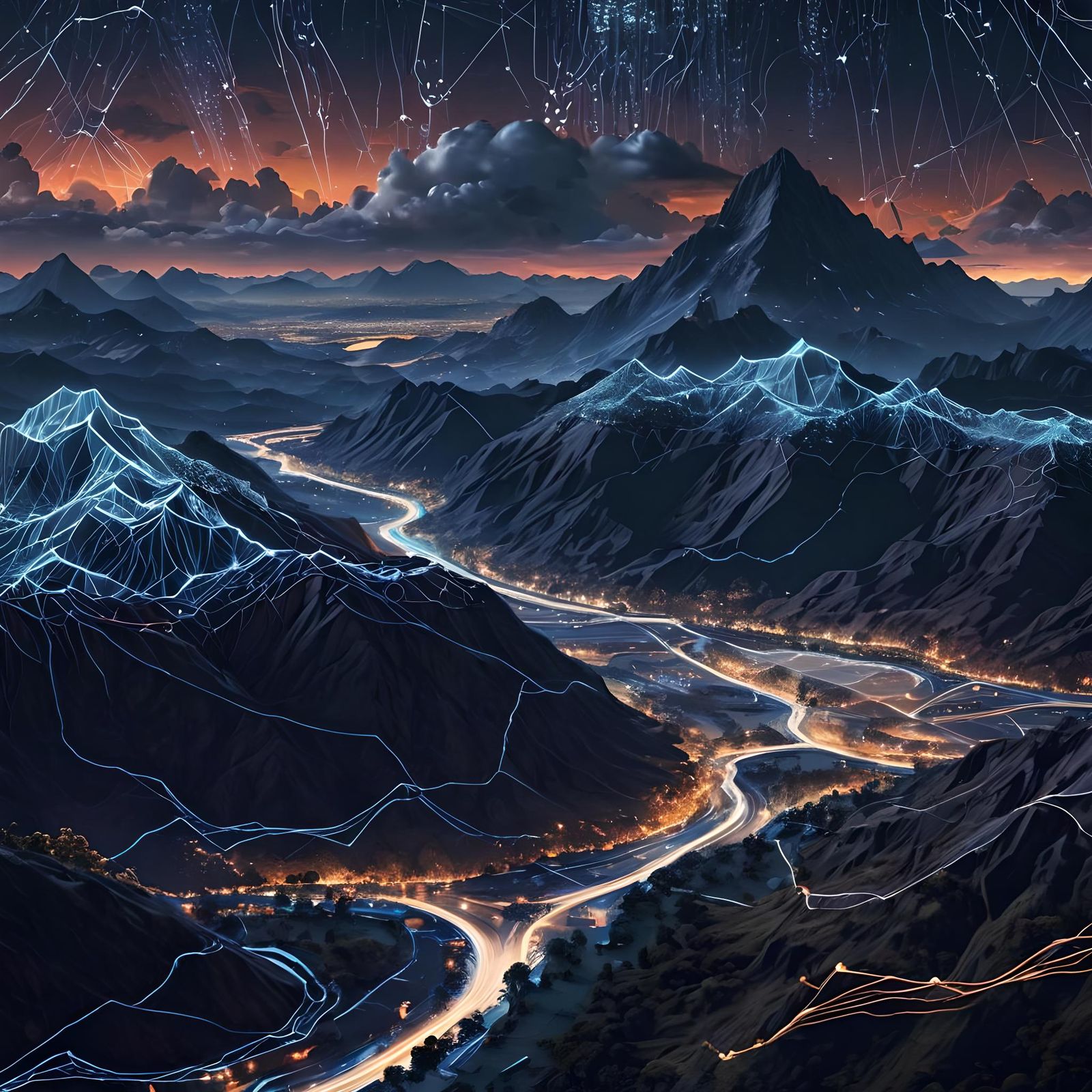 Digital Internet World: Circuitry and Data Streams