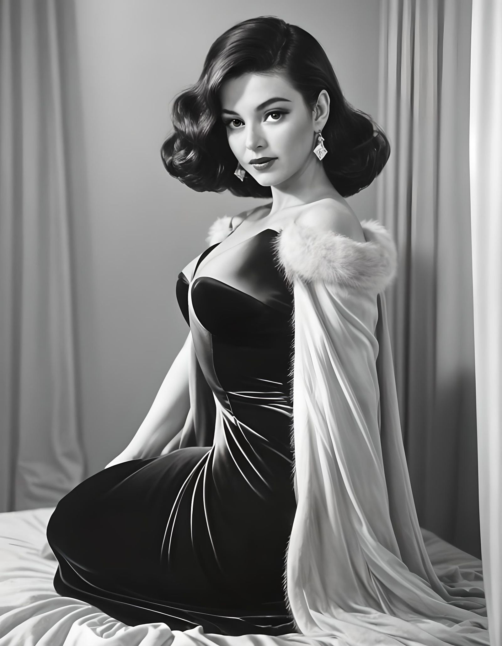 1960s Movie Starlet Promotional Photo