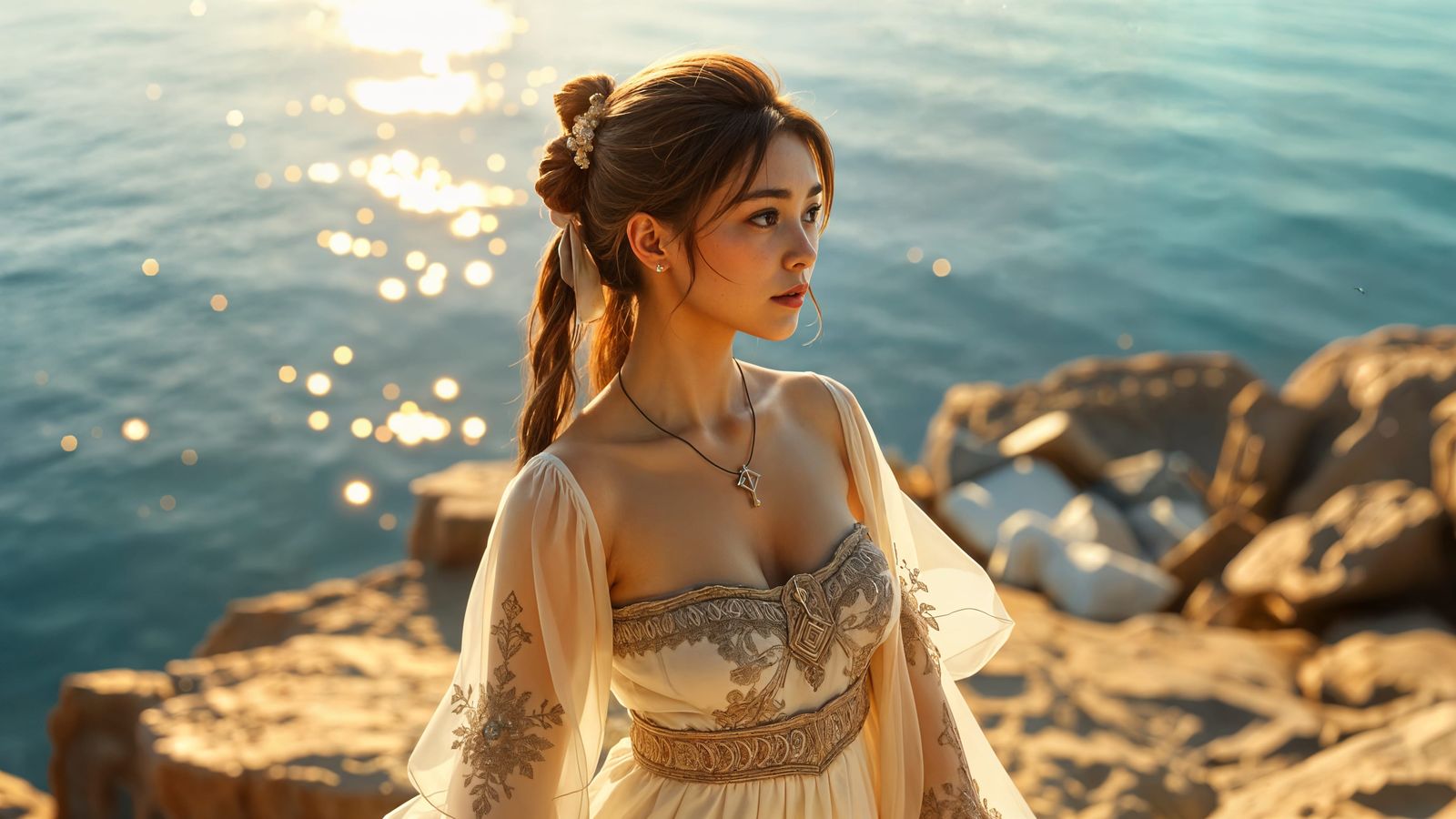 Calm Face After Storm: Anime-Inspired 3D Art