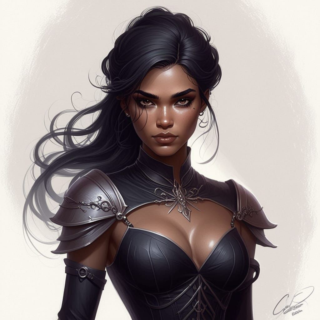 Dark Fantasy World in Grimy Industrial Style