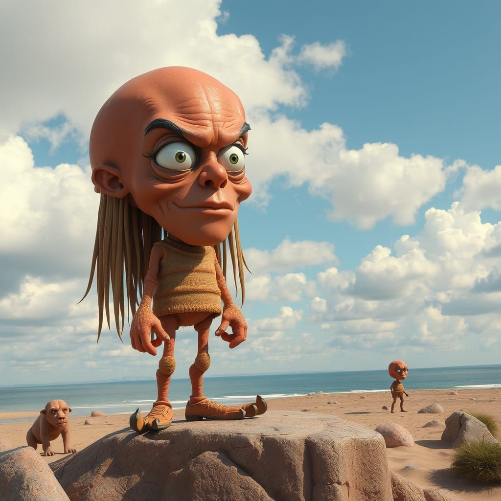 AI Realization of Something Really Weird