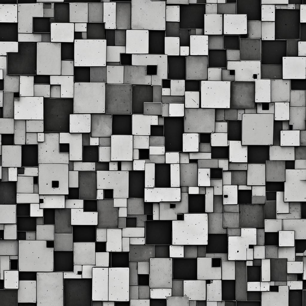 Geometric Graffiti: Abstract Squares and Rectangles