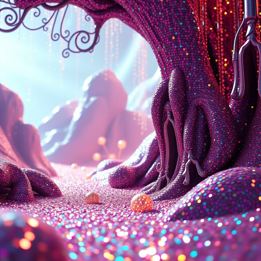 Sequin Dreamworld in Vibrant 3D