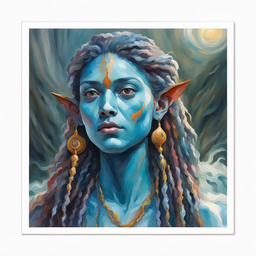 (Tsireya) Avatar the way of water colourful 4k detailed eleg...