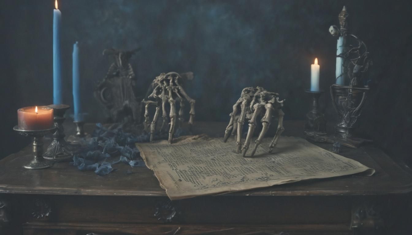 A cursed hand on a witch's dressing table II