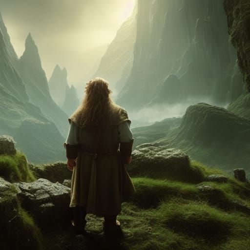 The Hobbit: Dark Fantasy Concept Art in 8k