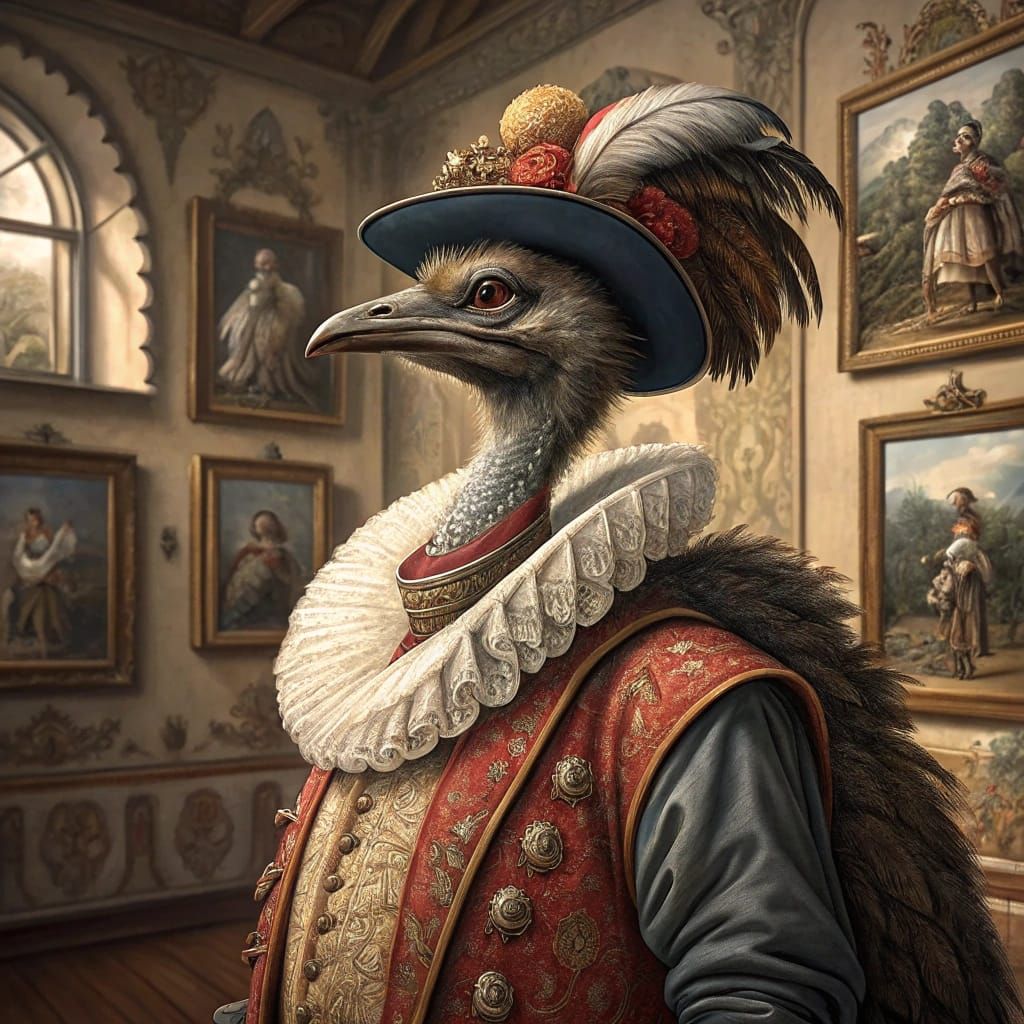 Renaissance Ostrich