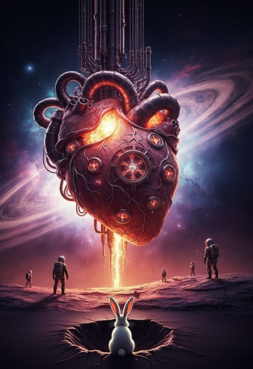 Cosmic Heart Machine Explored by Astronauts