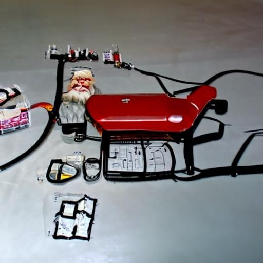 Santa's Electric Toy Workshop Blueprint