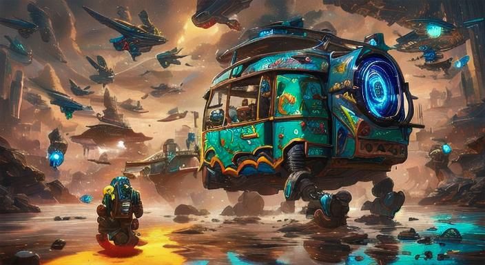 Ratatouille Style: Cyborg Girl Emerges From Screen