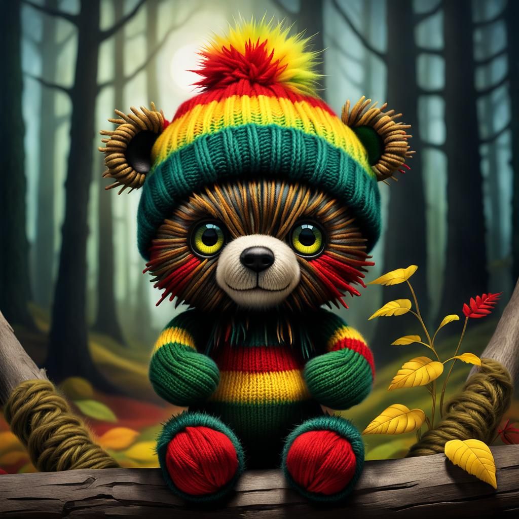 Rasta Bear.