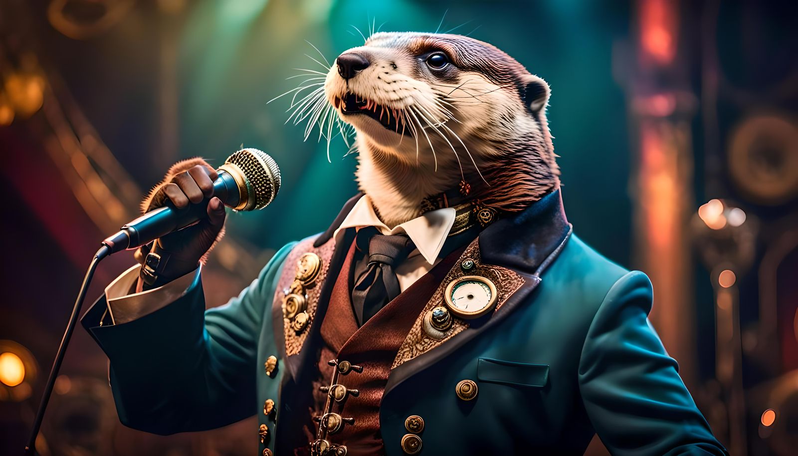 Opera tenor singer Otters