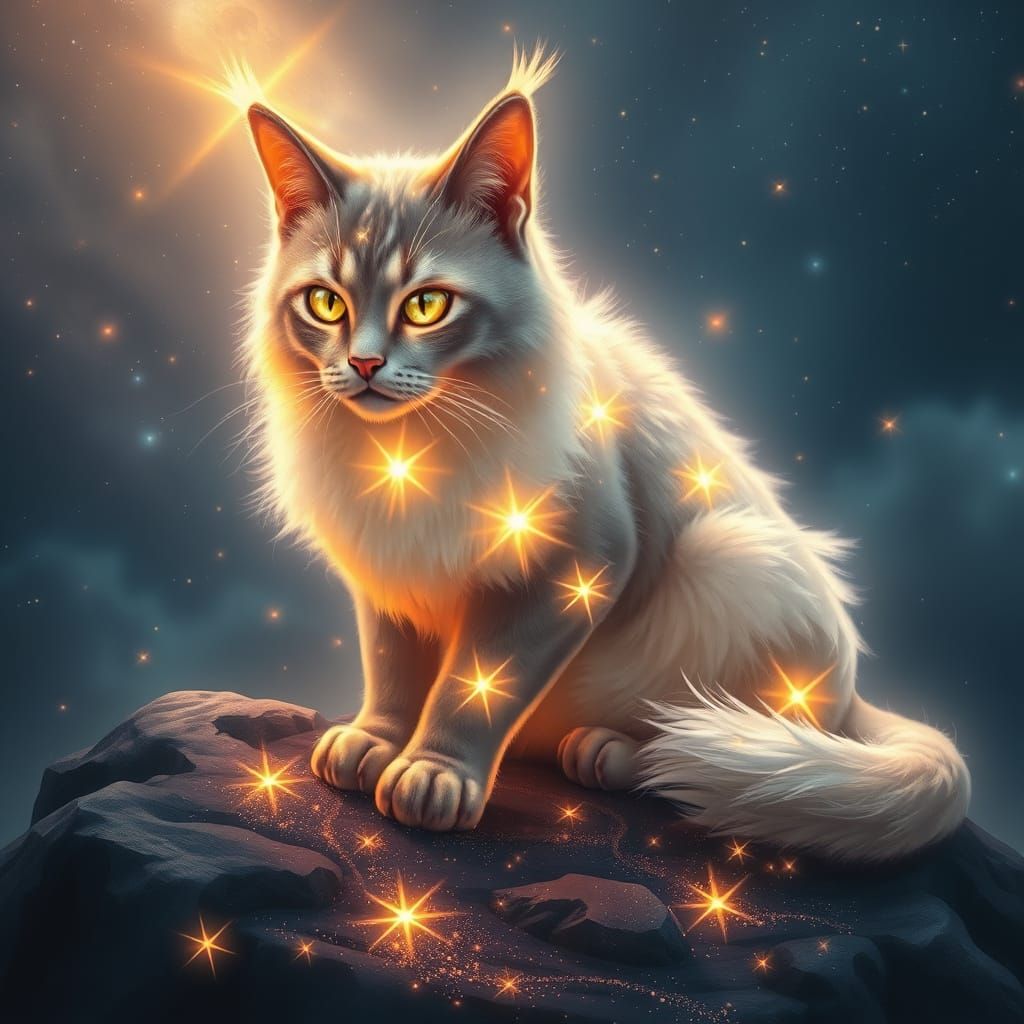 StarClan Cat Bestows Dreams of Courage and Strength