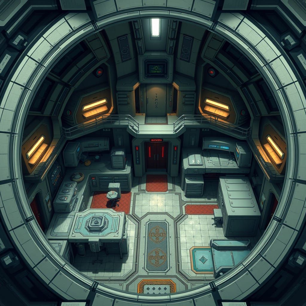 Cyberpunk Surgical Labs in the North Wing