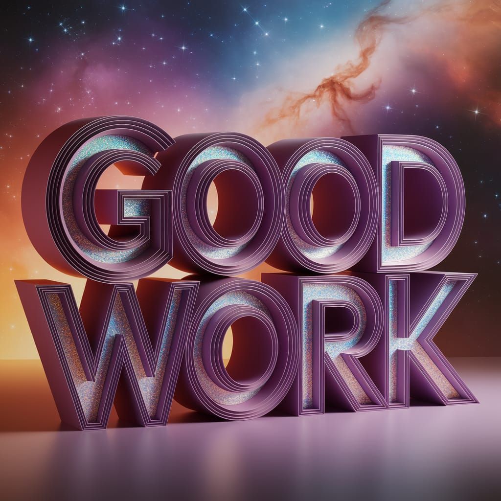 Elaborate Paper Sculpture with Celestial Backdrop