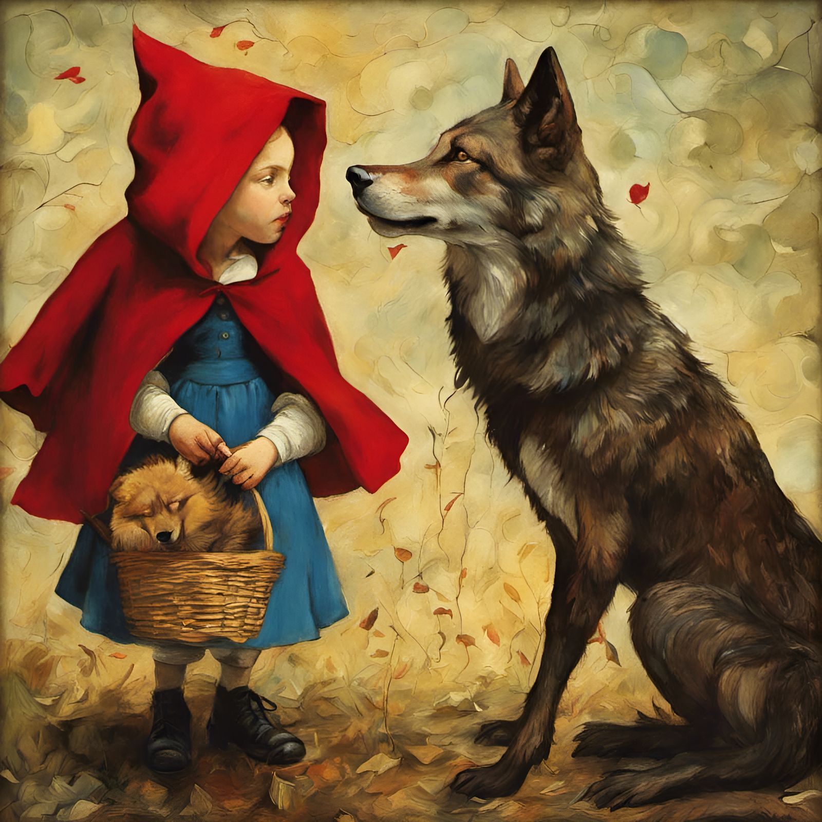 Little Red Riding Hood, Wolf: Artistic Interpretations