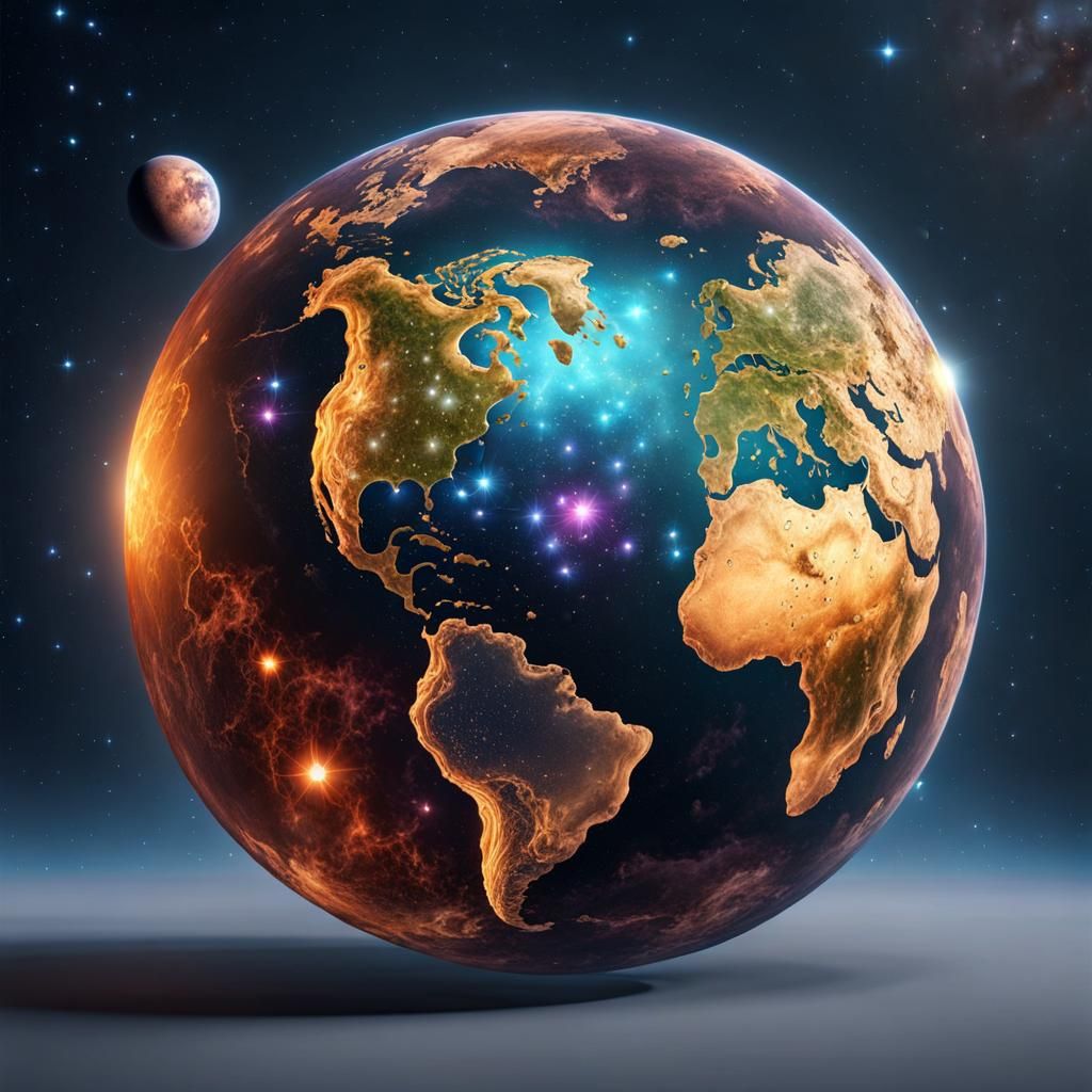 Radiant Stars in Expansive Galactic Space