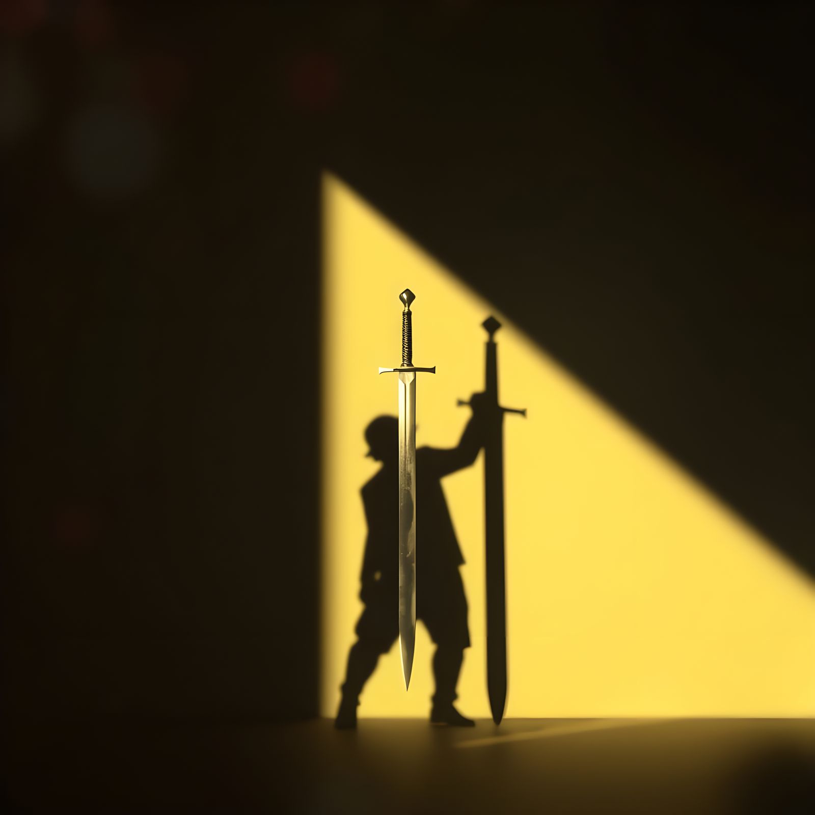 Giant Psychedelic Shadow Warrior in Vivid Color