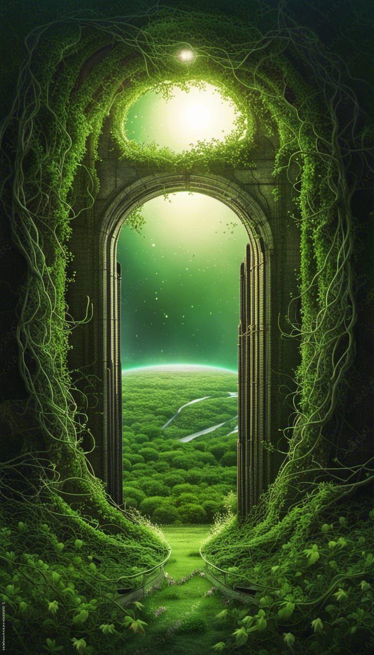 Ancient Gateway to a Cosmic Megastructure