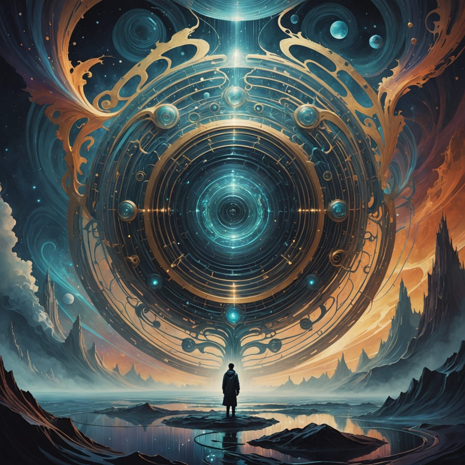 Sound Alchemist in Ethereal Sound Wave Realm