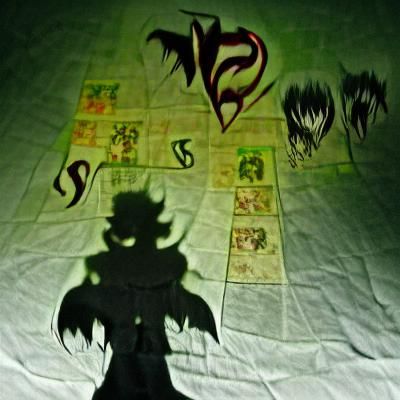Conceptual Art Depicting the Seven Deadly Sins