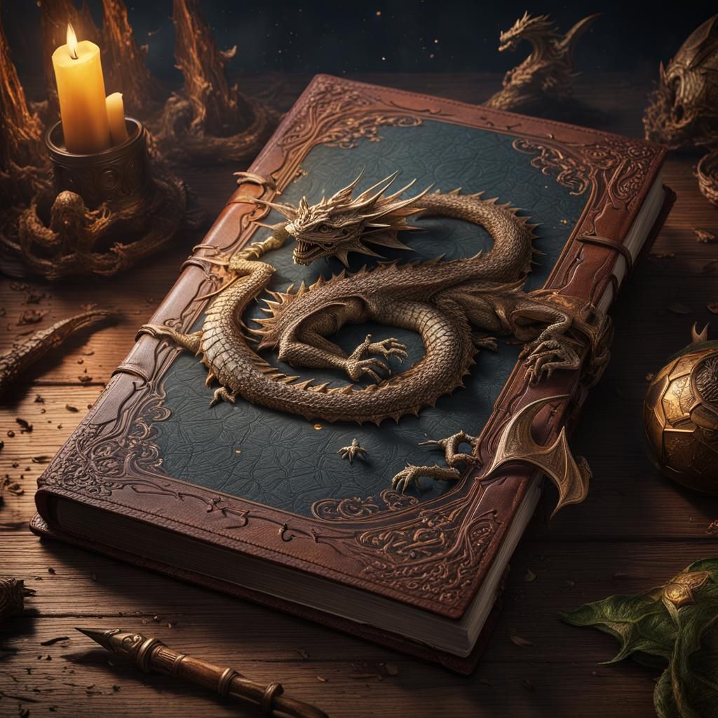 Fairies and Dragons Emerge from Ancient Book