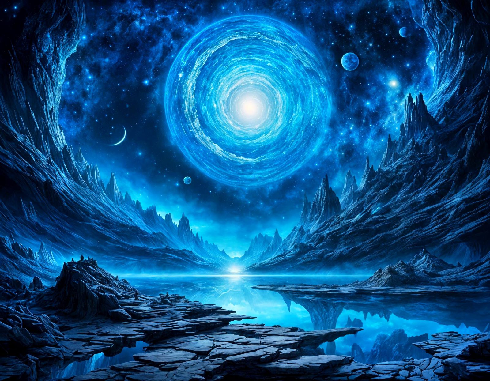 Cosmic Swirlpool Transcendence