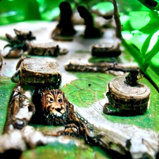 Jumanji: Antique Jungle Board Game