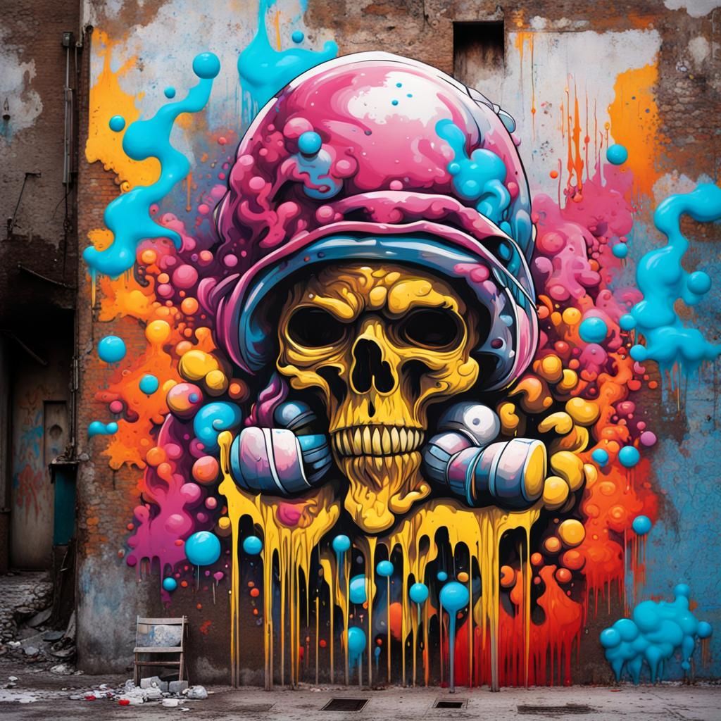 Ukrainian Folk Tales in Graffiti Street Art