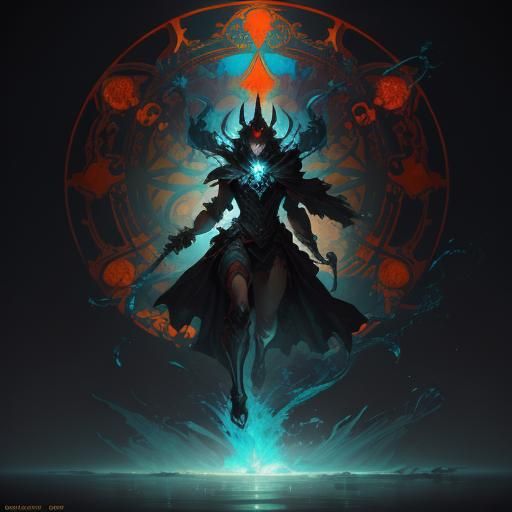 Detailed Devil Concept Art in Unreal Engine 5