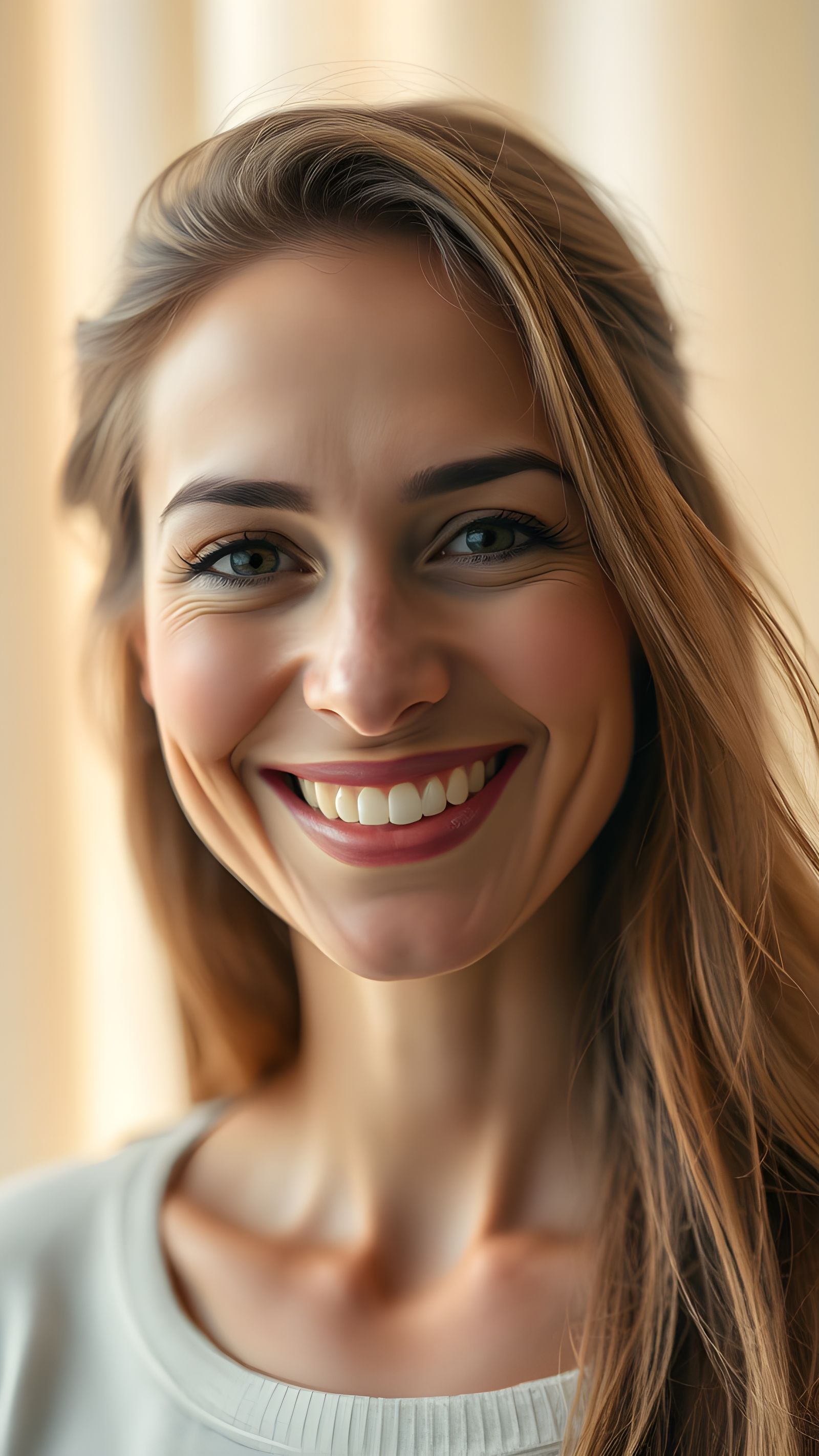 Warmth of Self-Awareness in Gentle Eyes