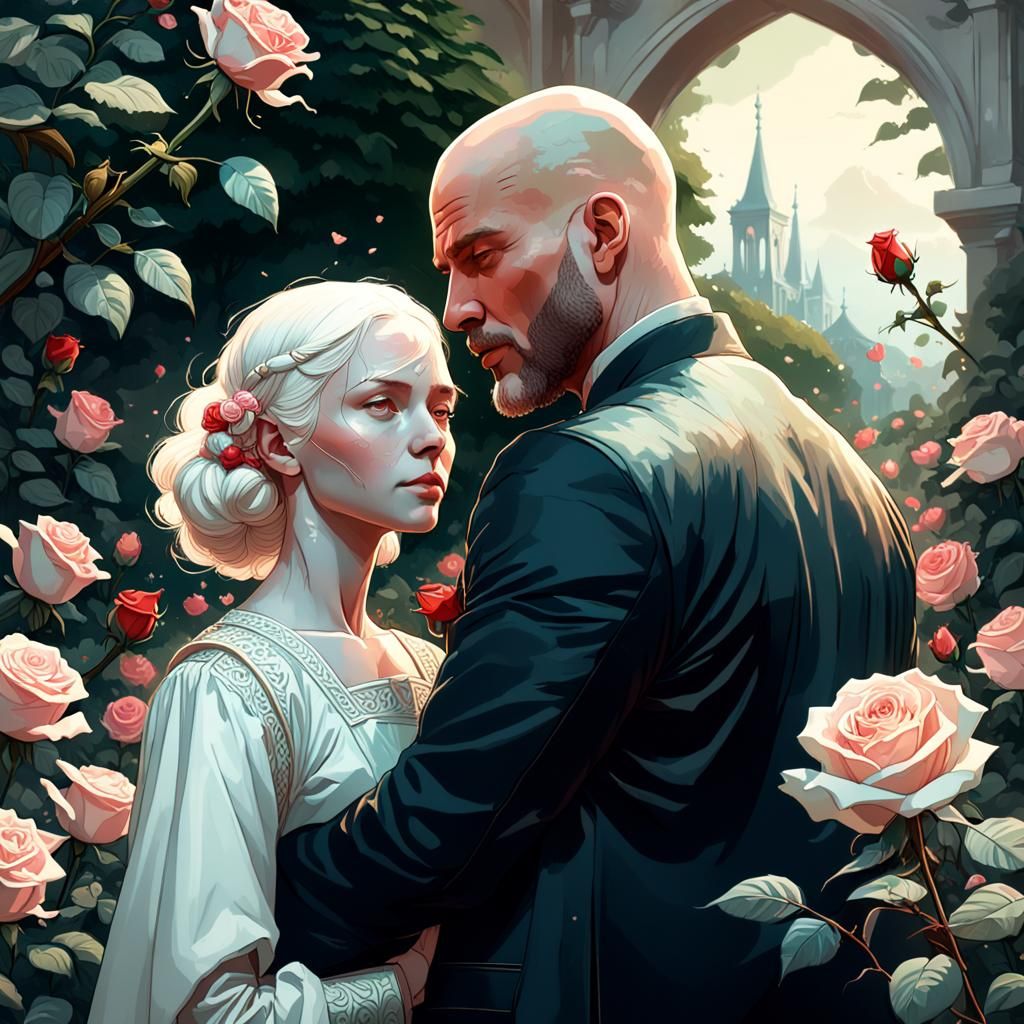 Rose Garden Gift: Hyperdetailed Portrait in Unreal Engine