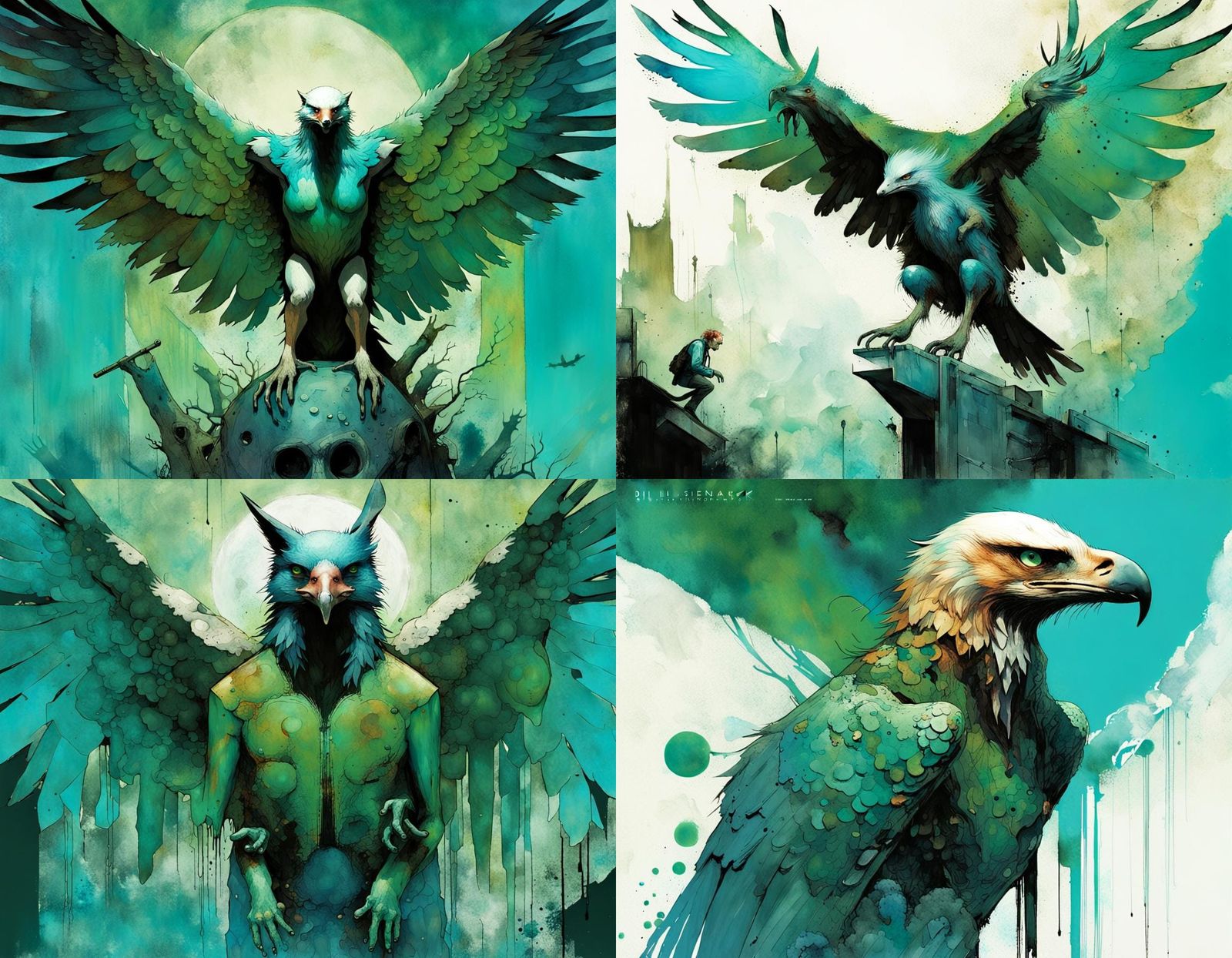 Surreal Horror: Animalistic Biological Abomination