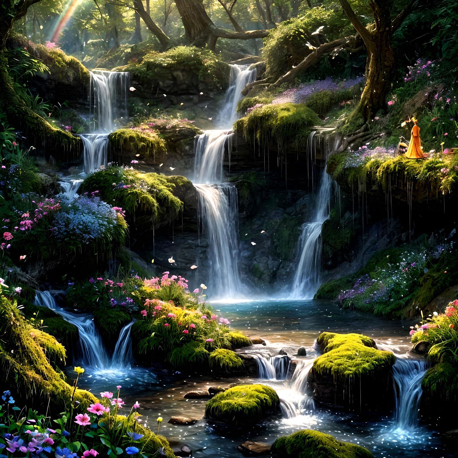 Enchanted Forest: A Fairy Tale Scene