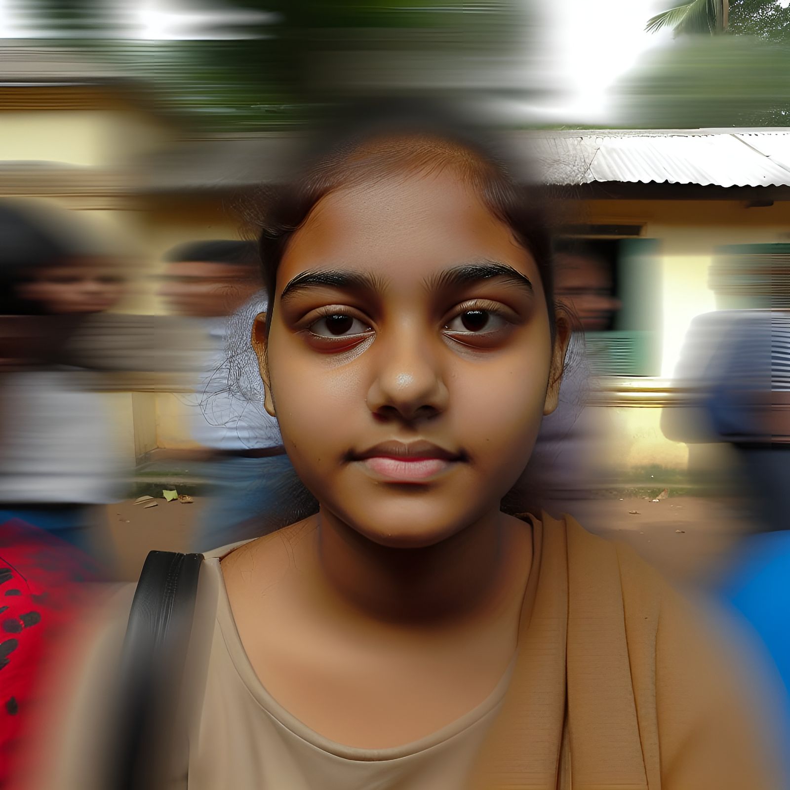 Time-Lapse Portrait in Public Space