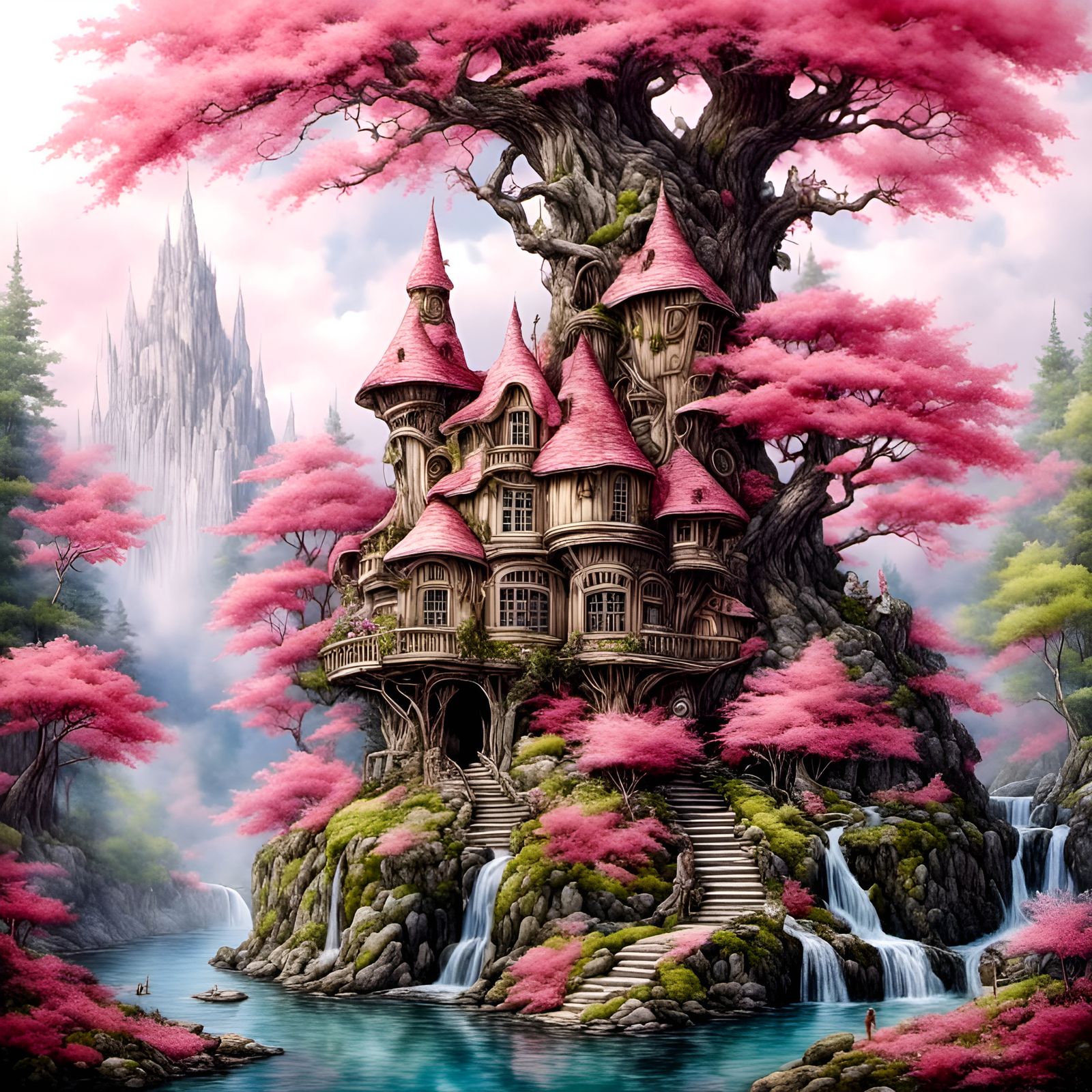 Fantasy Fairy House