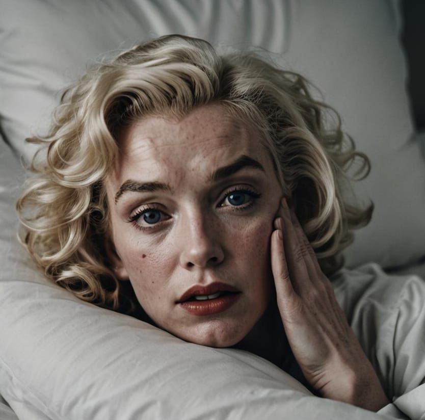 Marilyn Monroe's Vulnerable Portrait Photography