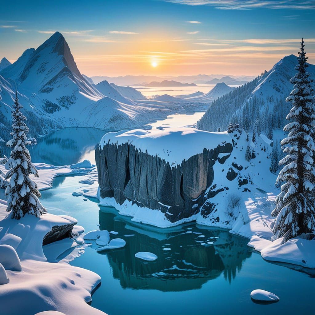 Gorgeous Woman with Bright Blue Eyes and Golden Skin