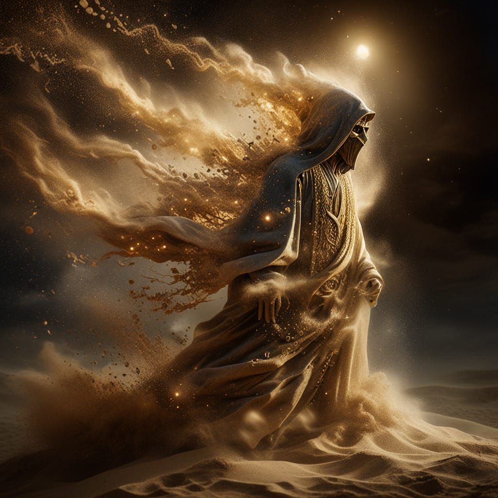 Mystical Sandman AI Generated Image