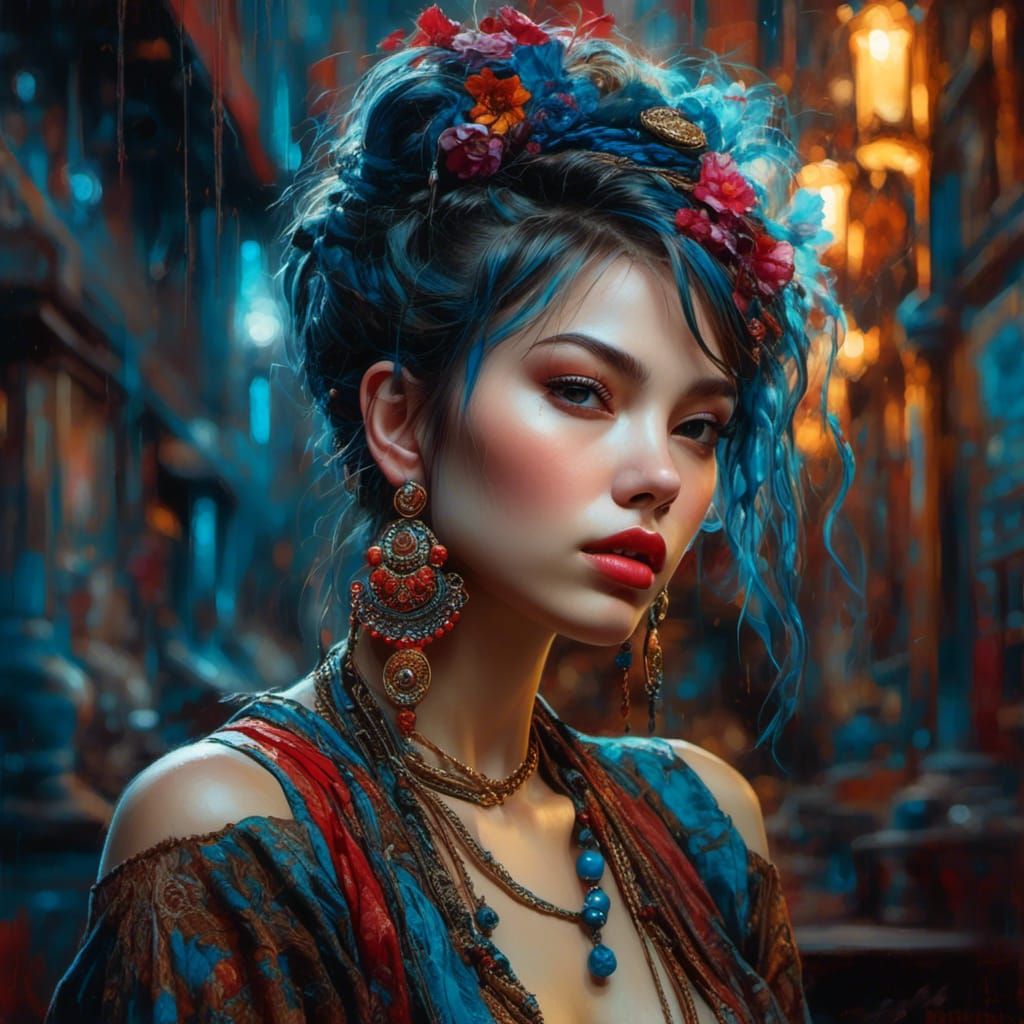 Whimsical Enchantment in Detailed 3D Fantasy Art