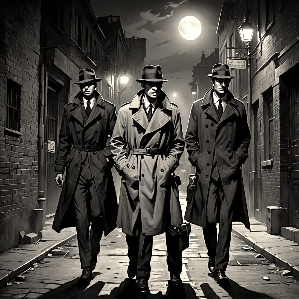 Detectives Face Gothic Horror in Sofia, Matte Painting