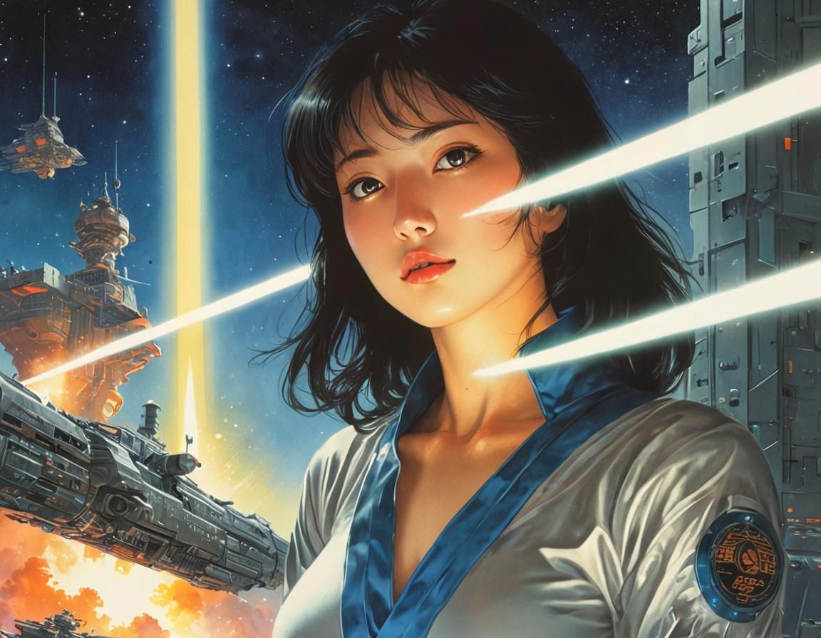 Jun Natsukawa: Sci-Fi Book Cover Illustration