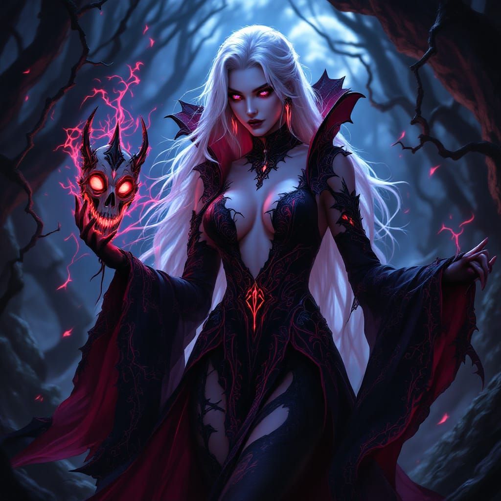 Coven Evelynn in Haunted Forest: Dark Allure