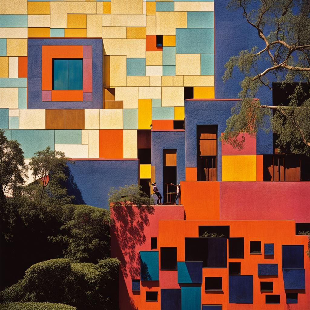 Modernist Interior Inspired by Luis Barragan Architecture