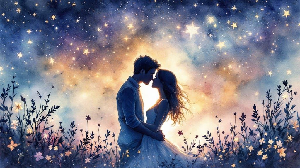 Whimsical Starlight Kiss
