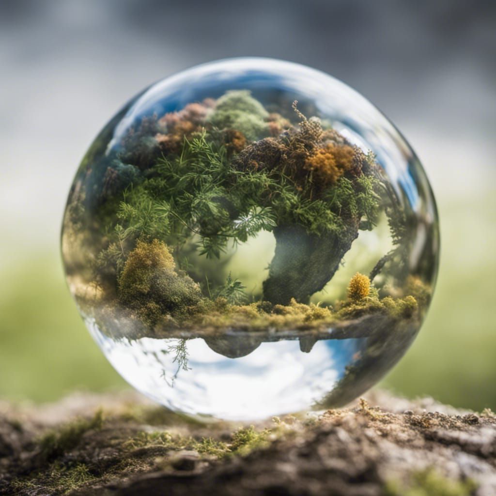 Earth in a sphere