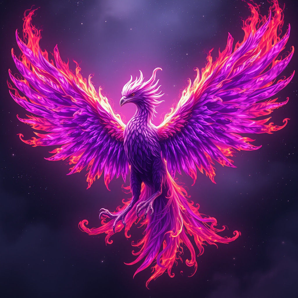 Purple phoenix